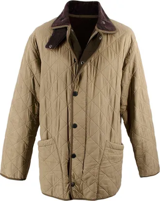 Barbour Khaki Quilted Jacket Size S