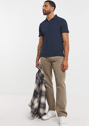 Jacamo Pure Cotton Trophy Neck Polo