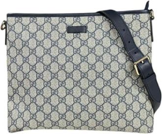 Gucci Pre-owned Cross Body Bags, female, Beige, Size: ONE SIZE Pre-owned Fabric gucci-bags