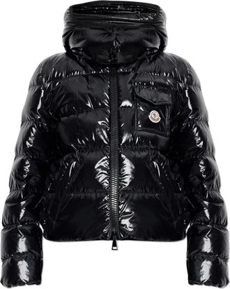 Moncler Andro Down Jacket - Dames - Gewatteerde jassen - Zwart - XL - Nylon - Jassen