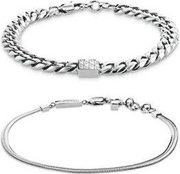 Calvin Klein Roestvrij stalen 2-delige armbandset