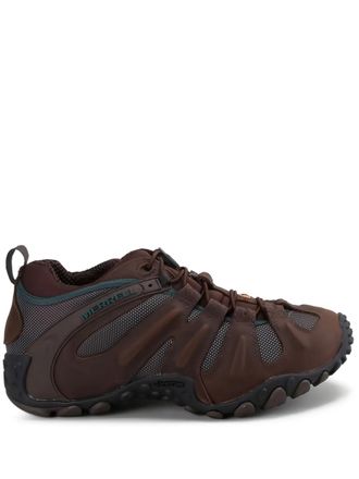 Merrell Cham II Stretch sneakers - men - Calf Leather/Mesh/Rubber/Mesh - 7.5 - Brown