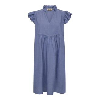 Mos Mosh MOS Mosh, Kleedjes, Dames, Blauw, L, Maxi Jurk