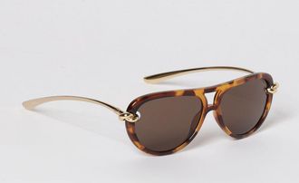 Bottega Veneta Occhiali da sole Knot aviatore in metallo e acetato