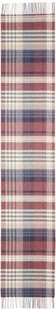 Johnstons of Elgin Oversize Check Cashmere Scarf in Damson Ru7633 at Nordstrom