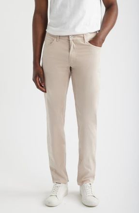 Brax Chuck U Modern Fit Five-Pocket Pants in Beach at Nordstrom, Size 40 X 34
