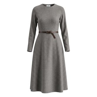 Gran Sasso Abitino - Dames - Casual kleedjes - Grijs - XS - Kleedjes