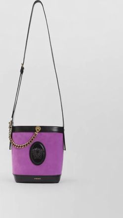 Versace mini calf leather bucket bag