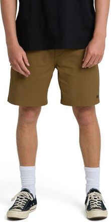Billabong Surftrek Touring Shorts in Vintage Khaki at Nordstrom, Size 38