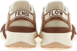 Fendi Womens Multicolor Polyamide Athletic Sneakers