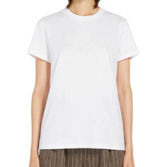 Max Mara T-Shirts, female, White, XS, Giovane MaxMarabesque T-Shirt