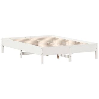 Berkfield Home Bed Frame without Mattress White 160x200 cm Solid Wood Pine