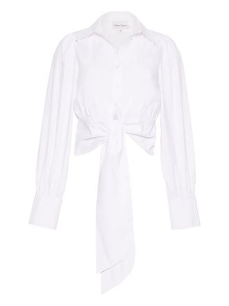 Cara Cara Sia long-sleeves shirt - women - Cotton - S - White