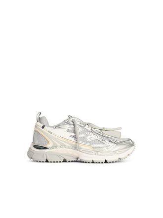 Off-white Off-White-Sneaker Be Right Back aus technischem Stoff in Grau und Silber