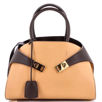 Ferragamo Hug Top Handle Bag Leather Small