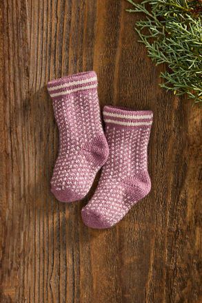 Terrain Nordic Wool Baby Socks
