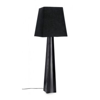 BIZZOTTO Lampada da Terra Metallo Nero Moderna da Interno H151 - SAKURA