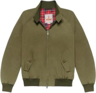 Baracuta G9 Harrington Jas - Heren - Bomber jackets - Groen - XL - Katoen - Jassen