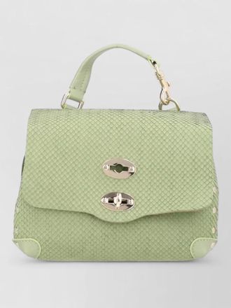 Zanellato shoulder bag metal hardware studded handle