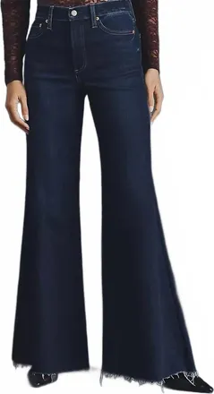 Pistola Denim Izzy High Rise Super Wide Leg Jeans In Tristesse