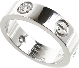 Cartier White Gold (18K) Band Ring (Pre-Owned)