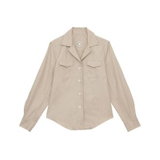 Ines De La Fressange Overhemden, Dames, Beige, L, Blouses & Shirts