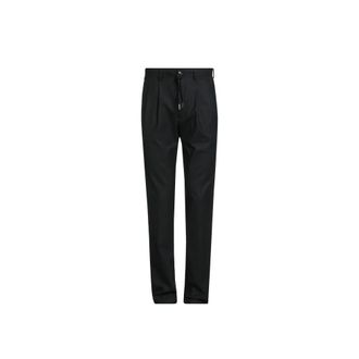 Herno Uomo, Pantaloni, Nero, XL, new