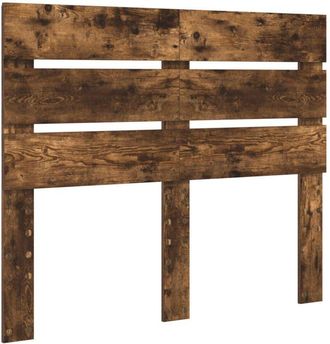 vidaXL Cabecero Roble Ahumado 120 Cm Madera De Ingenier&iacute;a Vidaxl