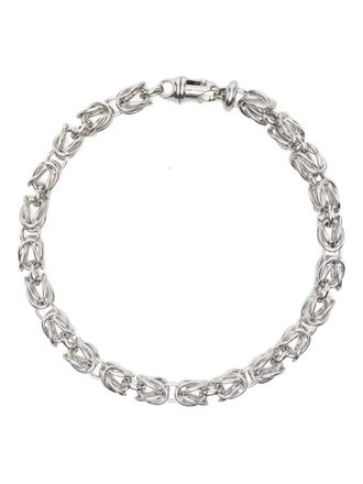 Toteme Byzantine collar necklace - Zilver
