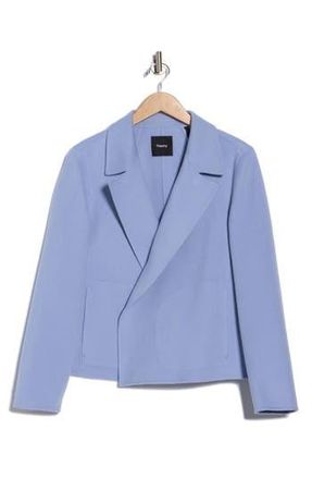 Theory Sileena New Divide Blazer in Regatta at Nordstrom Rack, Size Large