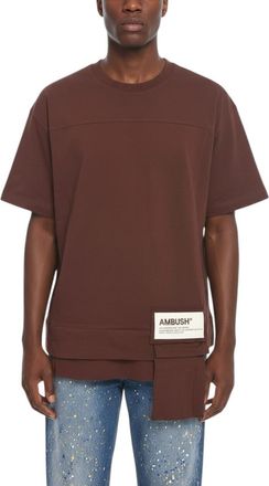 AMBUSH Brown Regular Logo T-Shirt