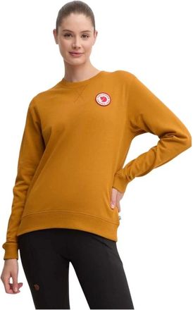 Fj&auml;llr&auml;ven Dames, Sweatshirts & Hoodies, Geel, Maat: XS