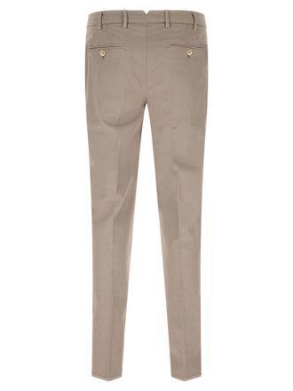 Brunello Cucinelli Mens Beige Cotton Casual Pants