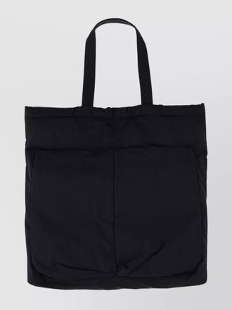 Aspesi versatile tote bag front pocket