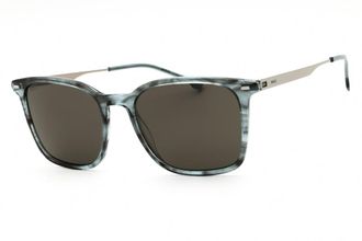 HUGO BOSS BOSS 1694/S 0VQ7 IR Striped Grey Ruthenium/Grey