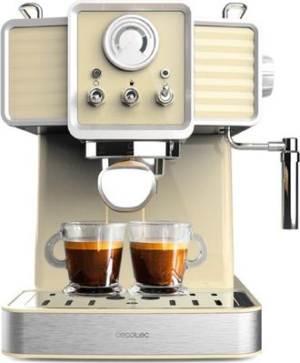 Cecotec Cecotec - Cafetera Express Power Espresso 20 Tradizionale Light Yellow