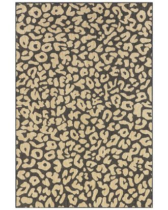 nuLOOM Nuloom Terenia Leopard Indoor/Outdoor Polypropylene & Polyester Area Rug