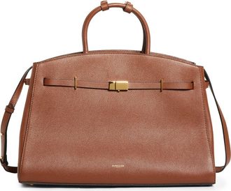 DeMellier The Hudson Leather Satchel in Mocha /Mocha at Nordstrom