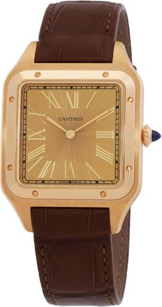 Cartier Santos-Dumont XL Hand Wind Mens Watch WGSA0111