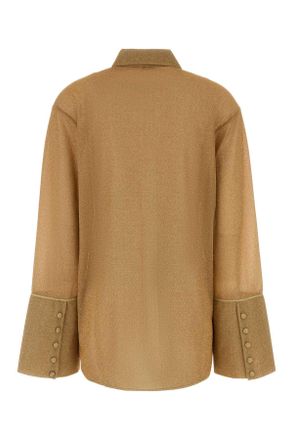 Os&eacute;ree Sleeves Shirt - Gold