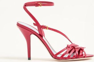 Valentino Garavani Nodine Kidskin Sandal 100mm Wo