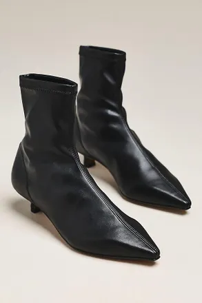 Maeve Pointed-Toe Sock Booties