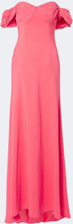 Oscar De La Renta Off-shoulder gown