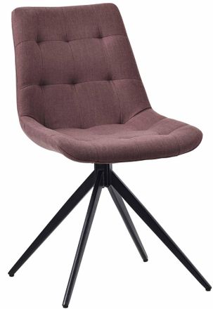 Clp Silla De Comedor Merna Marr&oacute;n Tela