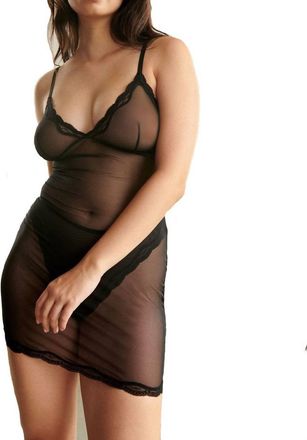 Blush Lingerie Lotus Slip In Black