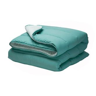 Colchones Aznar N&oacute;rdico De Fibra Bicolor De 300 Gr/m&sup2; Verde - Cama 135/140 (220x220)