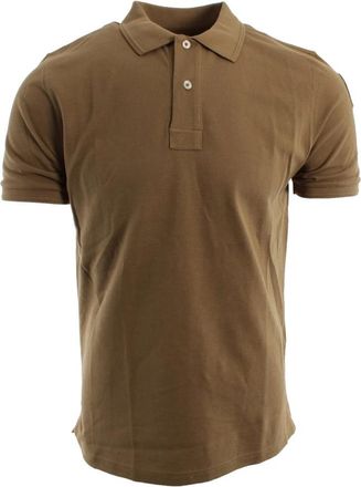 Parajumpers Gangapuma Polo - Heren - Polos - Bruin - L - Katoen - Tops