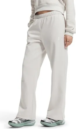 Under Armour Icon Vida Cotton Blend Fleece Sweatpants in Summit White/Summit White at Nordstrom, Size Xx-Large