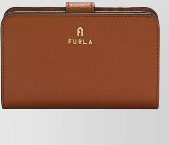 Furla camilia medium textured leather card holder