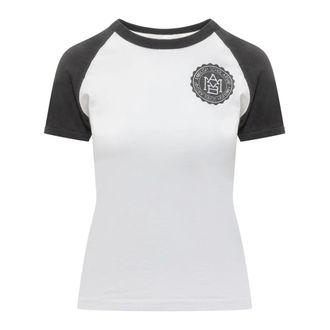 AMBUSH Raglan T-Shirt - Dames - T-shirts - Veelkleurig - XS - Katoen - Tops